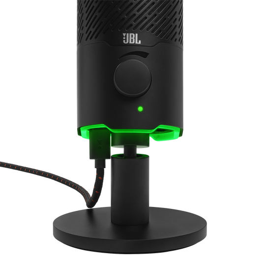 JBL Quantum Stream - Black - Dual pattern premium USB microphone for streaming, recording and gaming - Detailshot 4 image number null